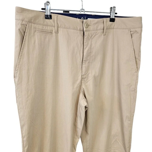 Johnnie-O Mens Prep Performance Chino Commuter Golf Size 36x32 Light Khaki - Picture 4 of 7